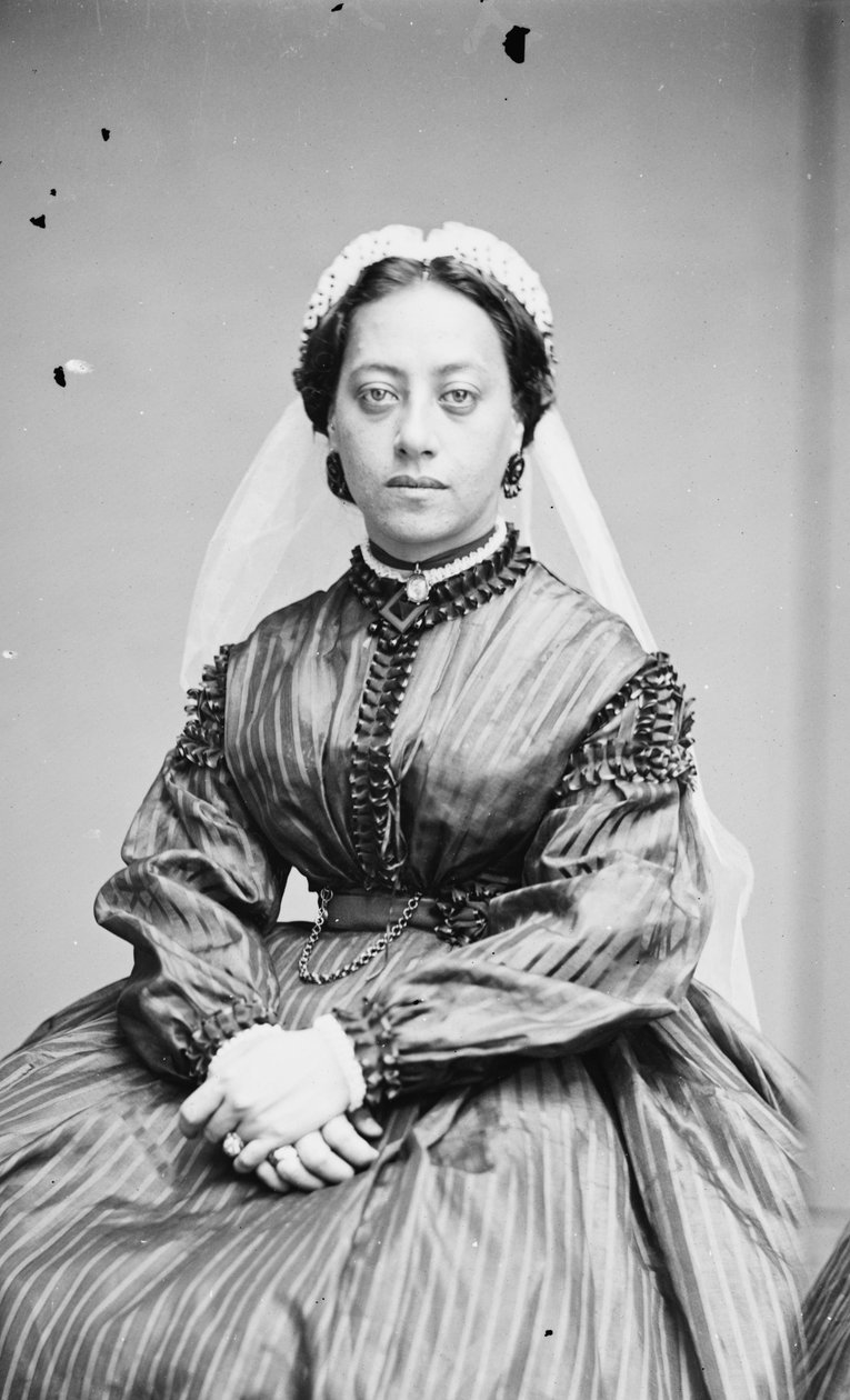 Emma, Rainha das Ilhas Sandwich, 1855-65 de American School