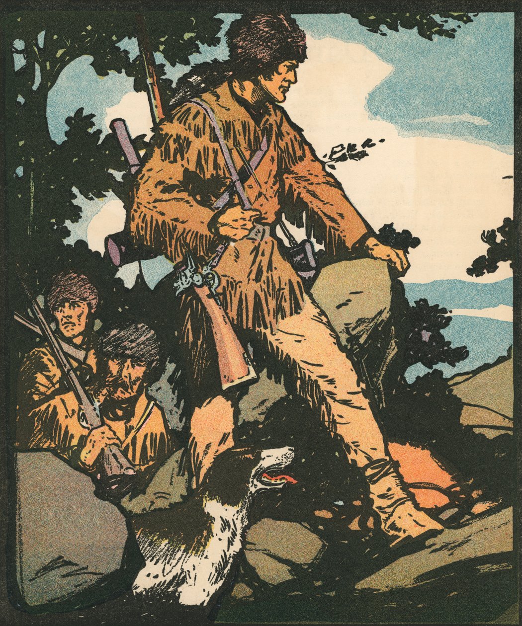 Exploradores: O homem da fronteira Daniel Boone de American School