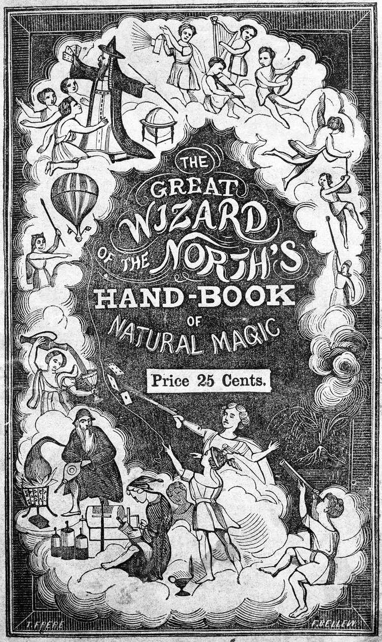 Capa do livro O Grande Mago dos Nortos de Magia Natural de John H. Anderson de American School