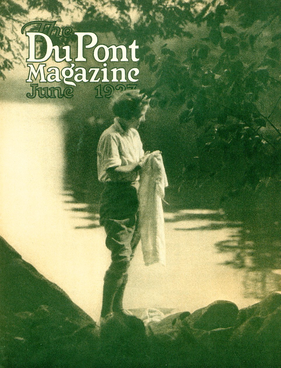 Capa da revista DuPont, junho de 1923 de American School