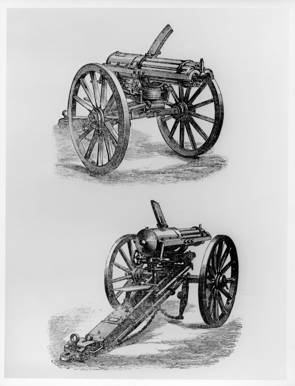Metralhadora Gatling de American School