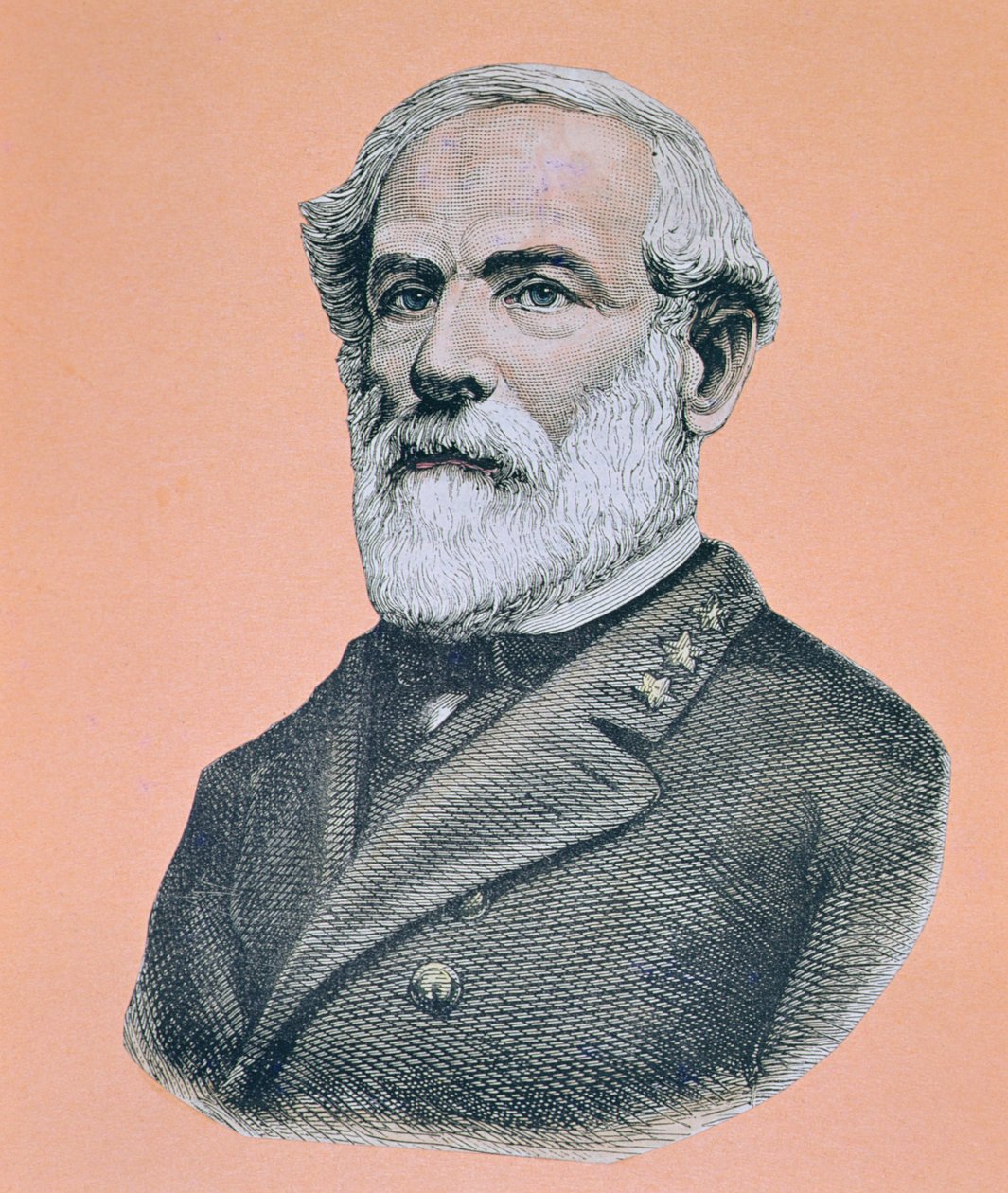 General Robert E. Lee (1807-70) (cor litho) de American School