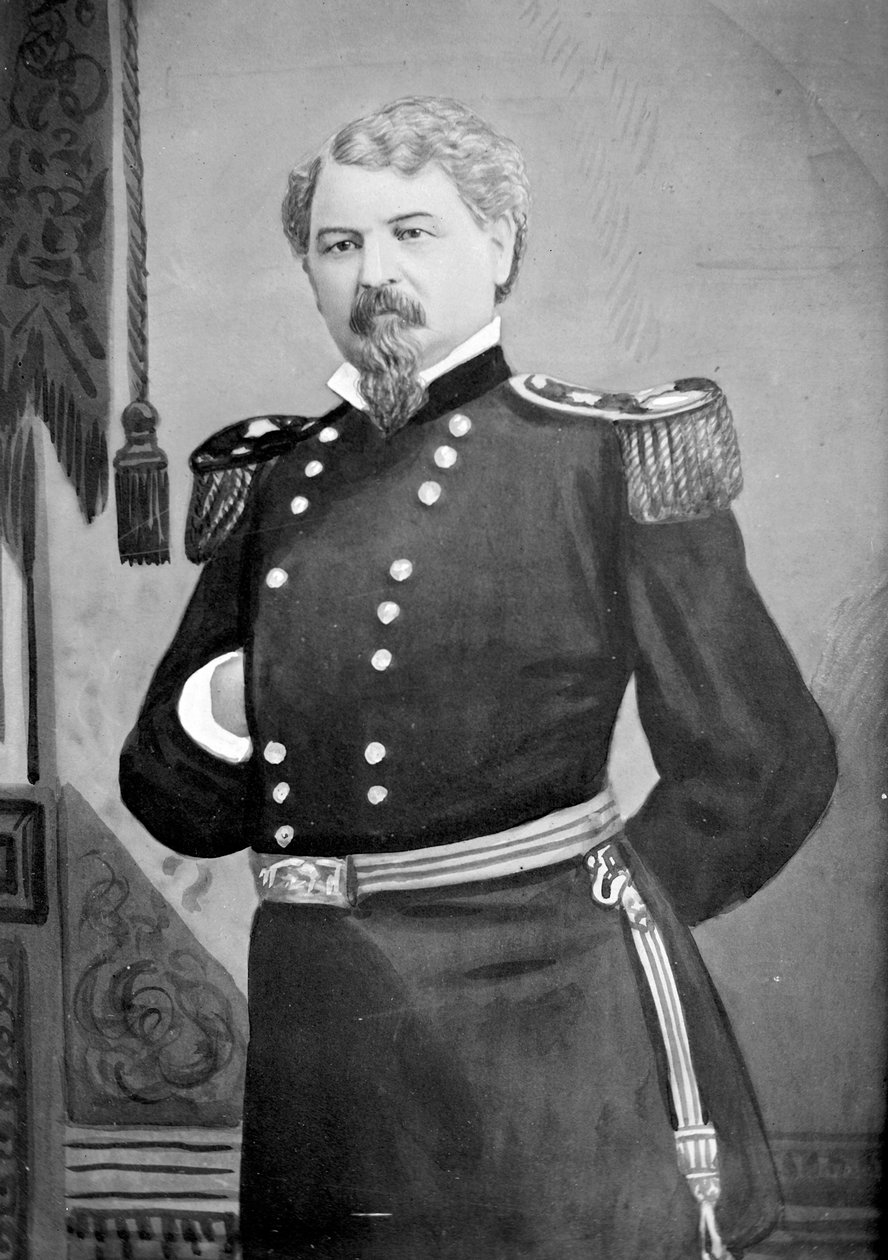 General Samuel D. Sturgis, c.1880-85 (wc no papel) de American School