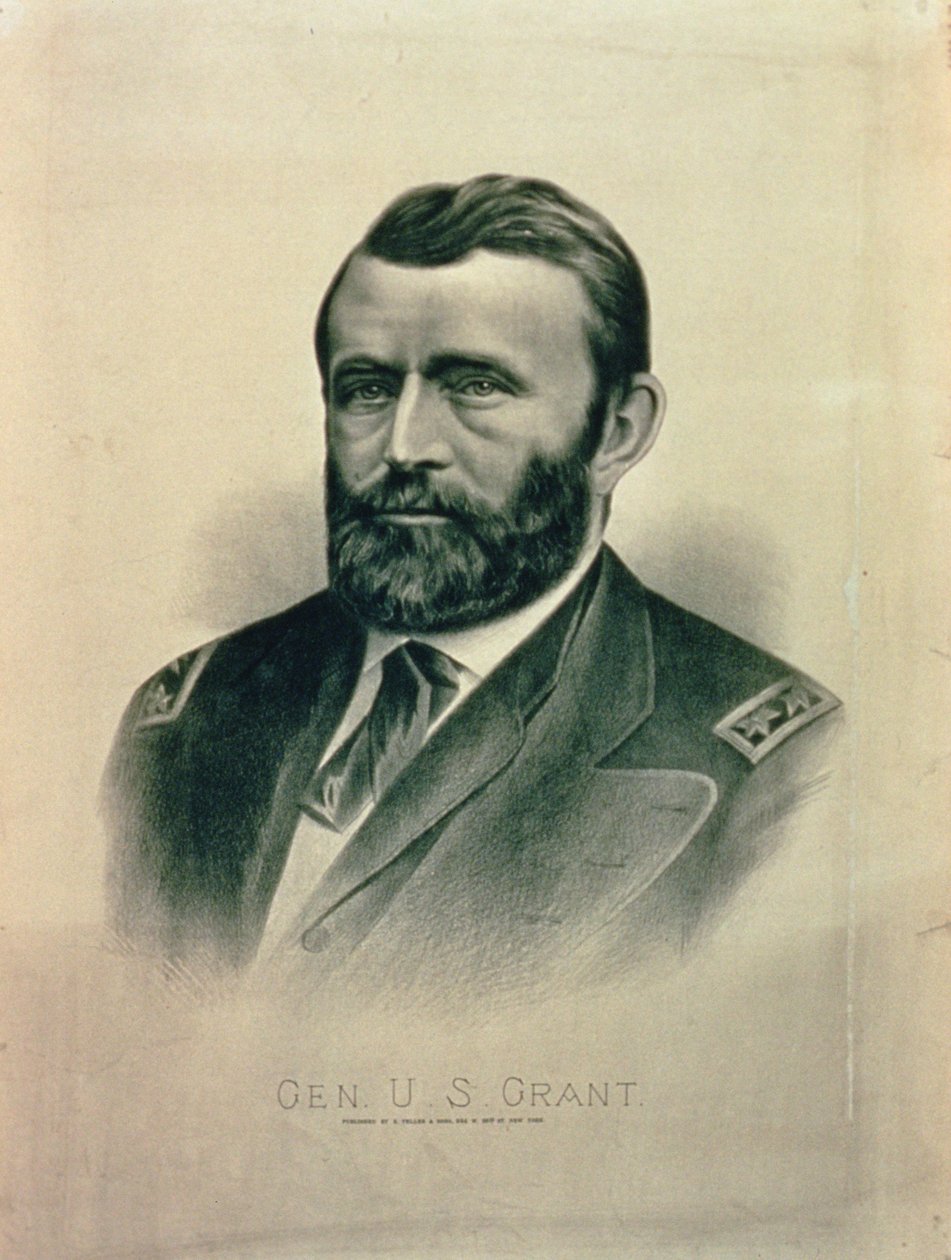 General Ulysses Simpson Grant (1822-85) de American School