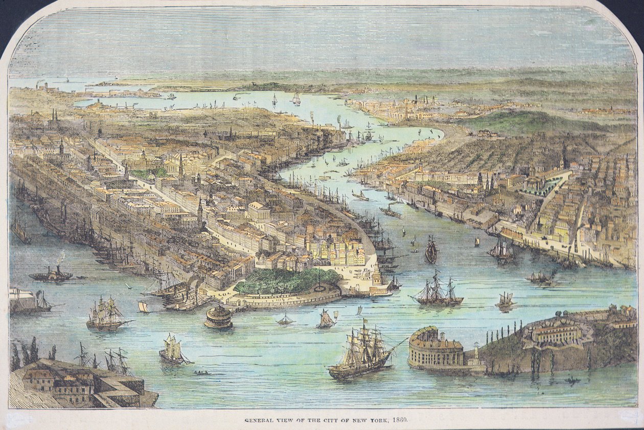 Vista Geral da Cidade de Nova Iorque de American School