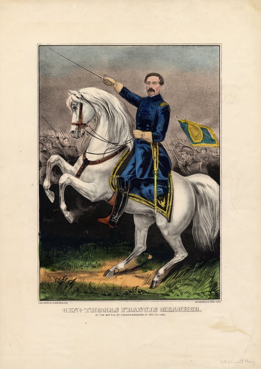 Genl. Thomas Francis Meagher, pub. por Currier & Ives, c.1862 de American School