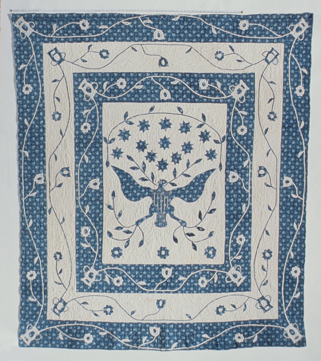 Grande selo da colcha dos Estados Unidos por Susan Strong, Maryland ou Ohio, c.1830 de American School