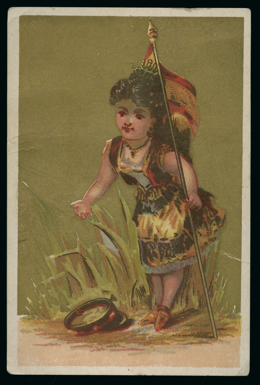 Cartão comercial de H. Stevens & Son de American School