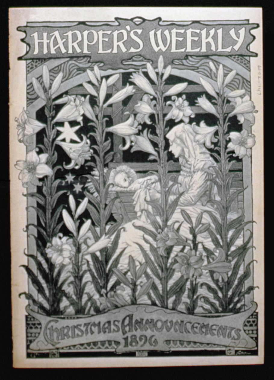 Harpers Weekly, Anúncios de Natal 1896 de American School