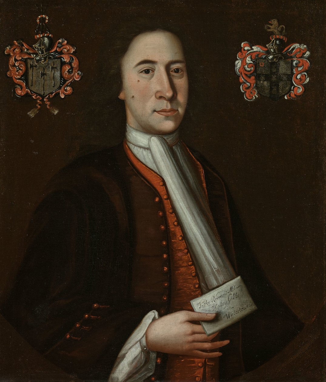 Henry Gibbs, c.1721 (óleo sobre tela) de American School