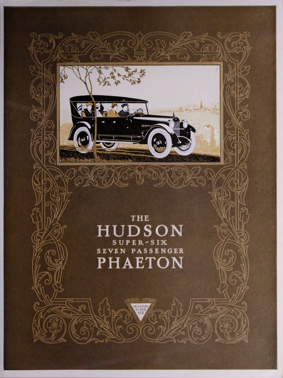 Hudson Super-Six Seven Passageiro Phaeton, 1923 de American School