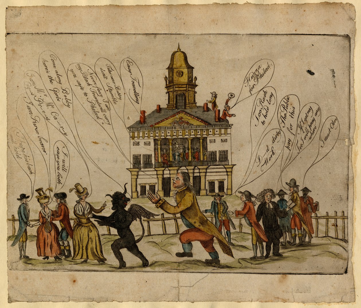 Huzza para a Filadélfia de American School