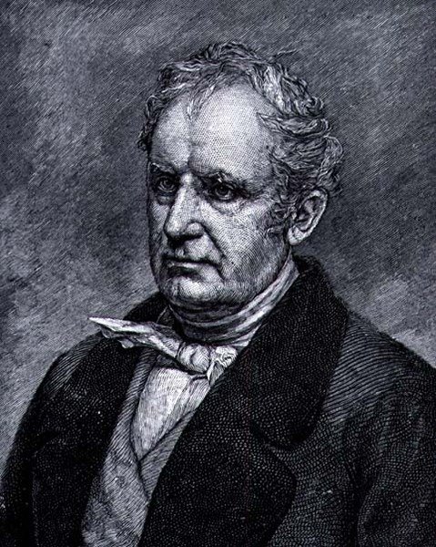 James Fennimore Cooper (1789-1851) (gravura) de American School