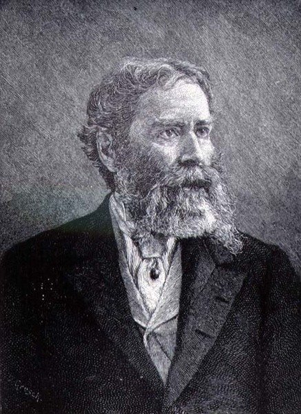 James Russel Lowell (1819-1891) (gravura) de American School