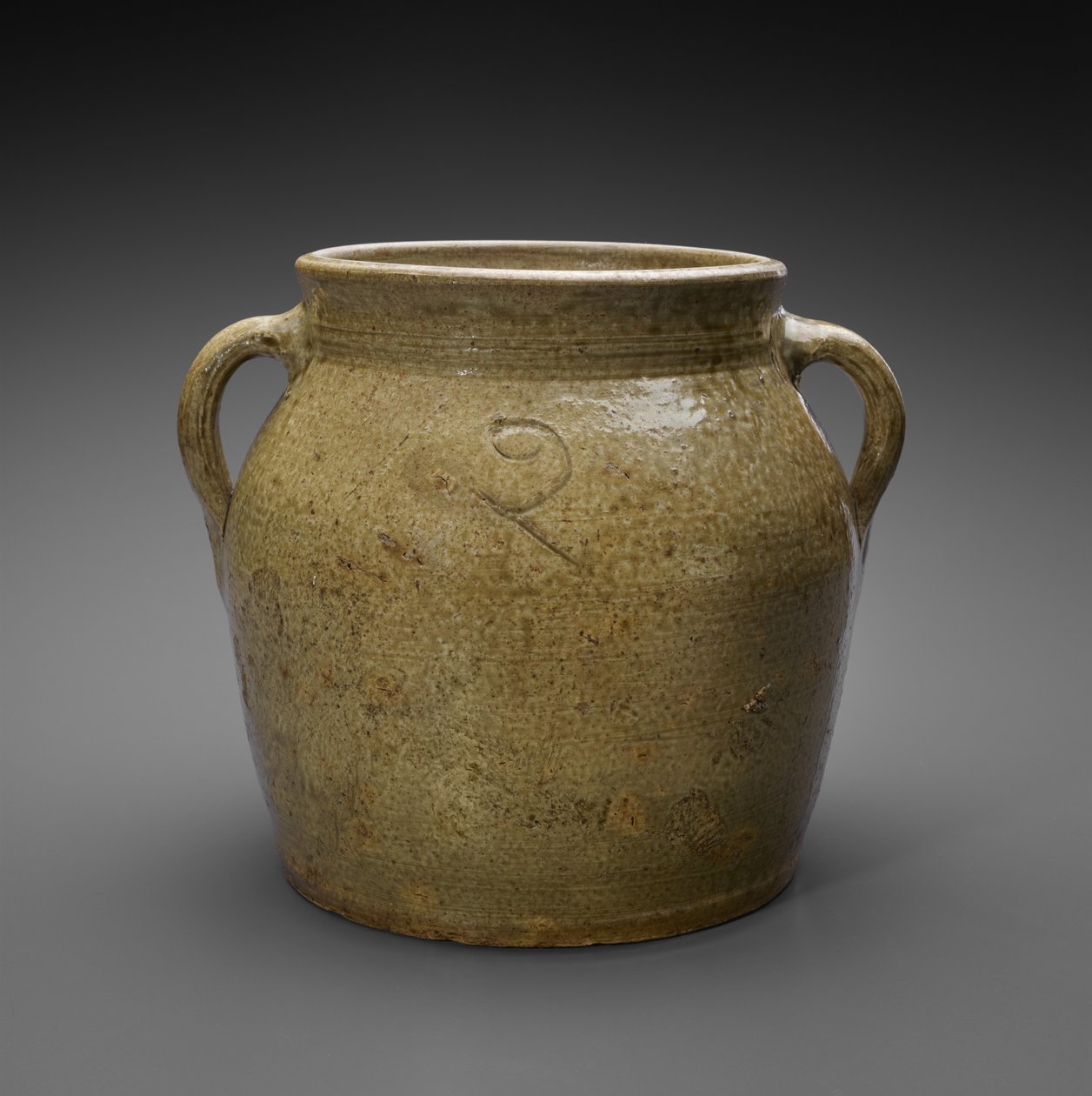 Jar, c. 1865-1900 (grés alcalino e vitrificado) de American School