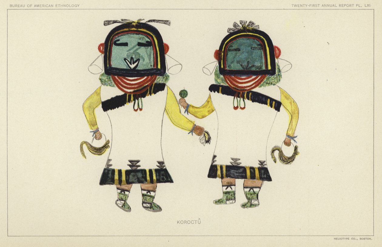 Koroctu (litografia a cores) de American School
