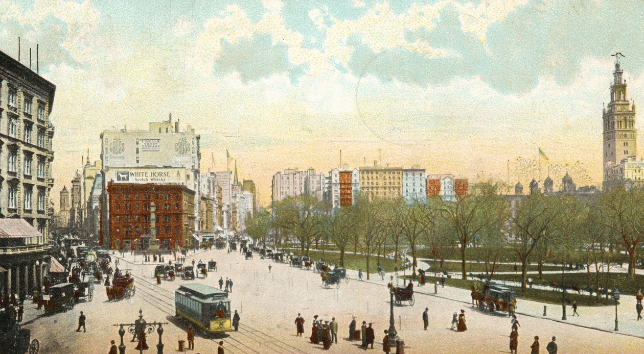 Madison Square, Nova Iorque, 1906 de American School