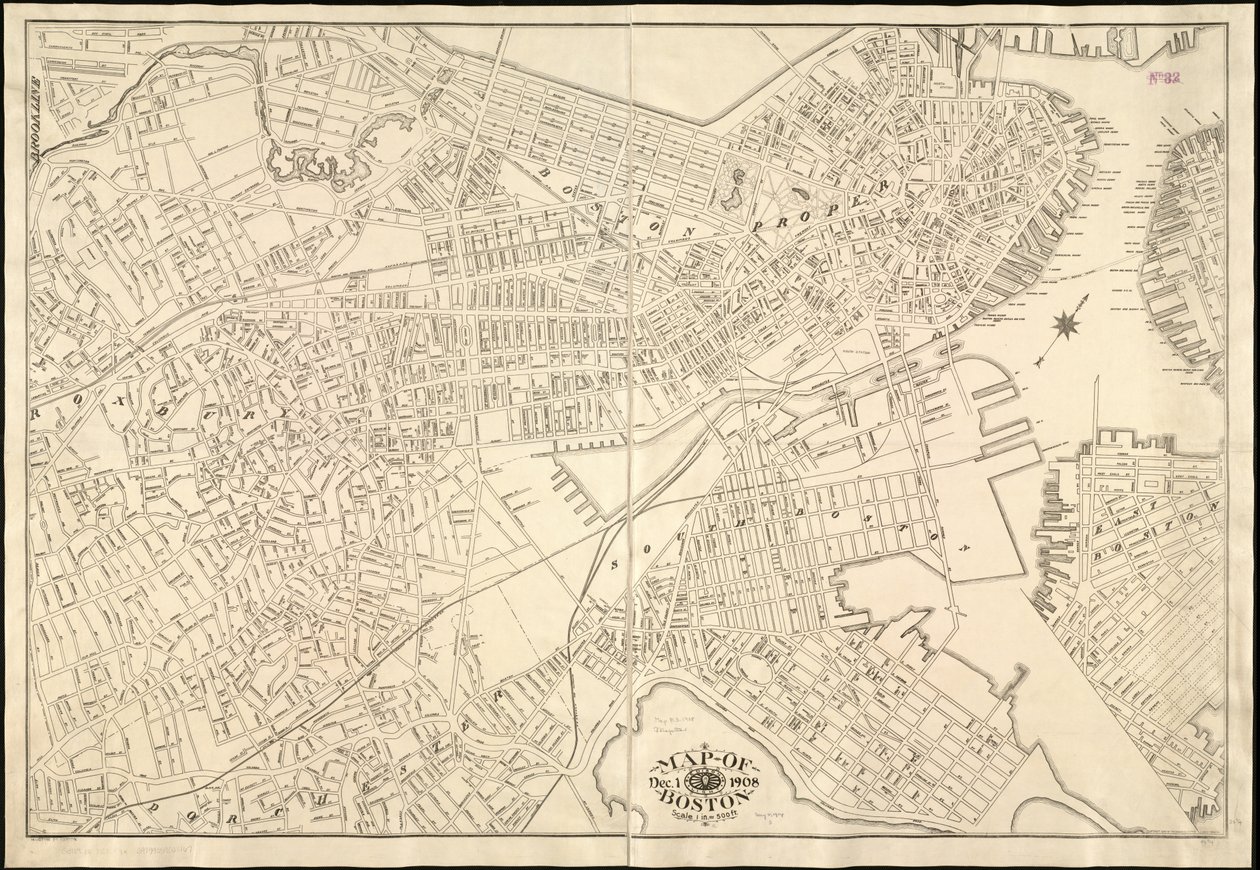 Mapa de Boston: 1º de dezembro de American School