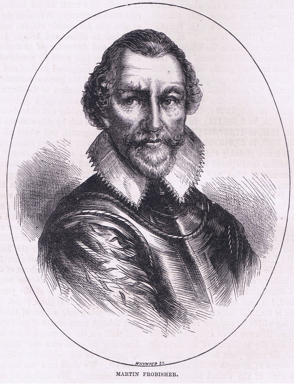Martin Frobisher, ilustração de Cassell
