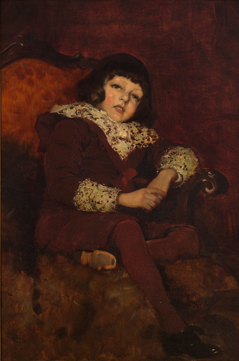 Master Mavor (óleo sobre tela) de American School