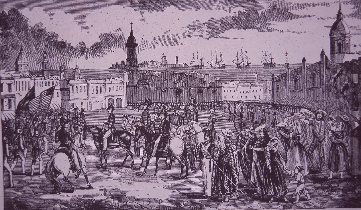 Guerra Mexicana-Americana (1846-48), rendição de Veracruz de American School