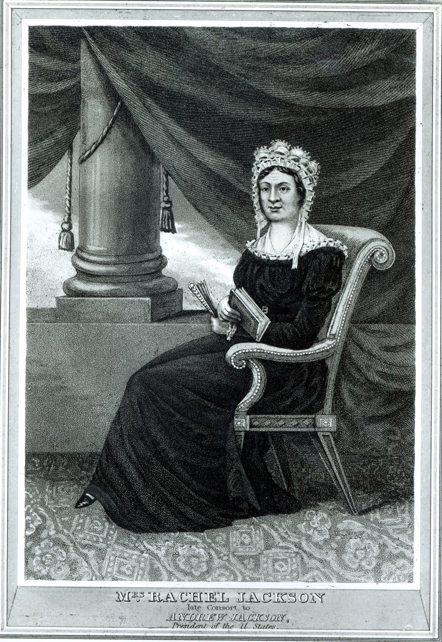 Sra. Rachel Jackson, pub. por Joseph How, c.1850-1900 de American School