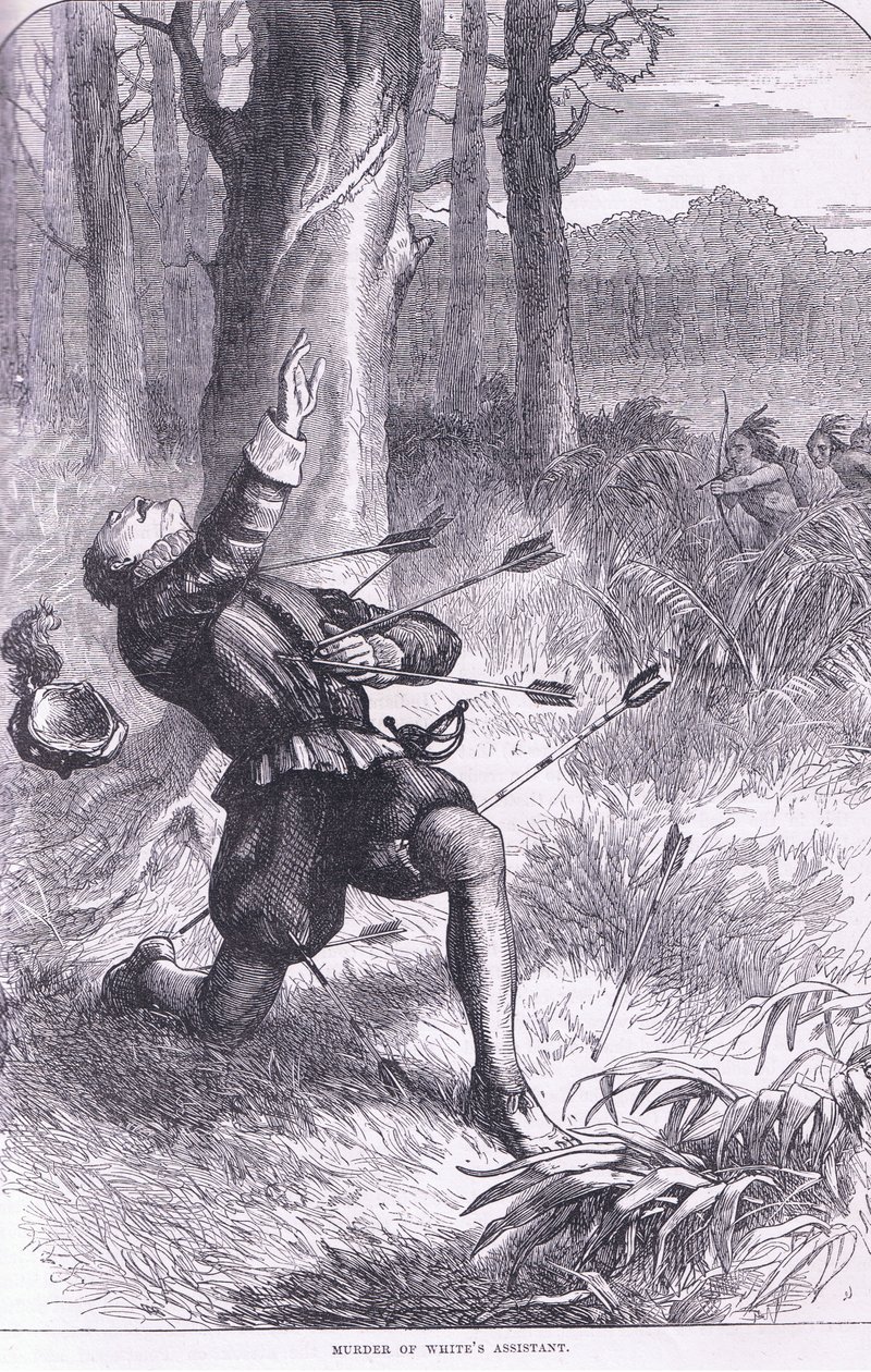 Assassinato de Murder of White, ilustração do pub Cassell&39;s History of the United States. por Petter & Galpin c.1890 de American School
