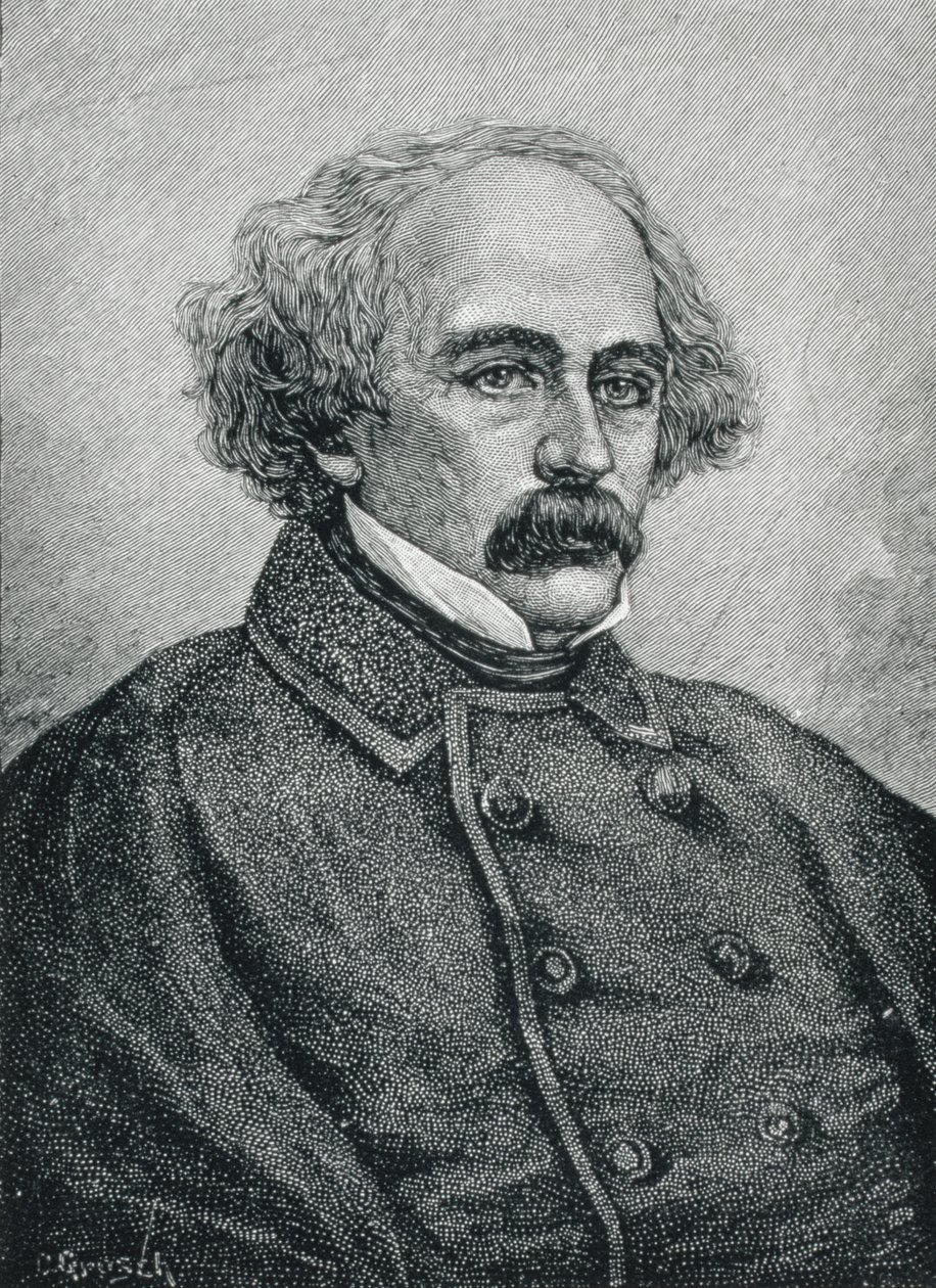 Nathaniel Hawthorne (1804-1864) Autor americano de American School