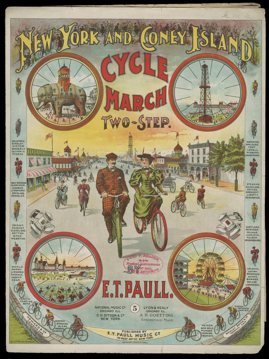 Marcha ciclista de Nova Iorque e Coney Island de American School