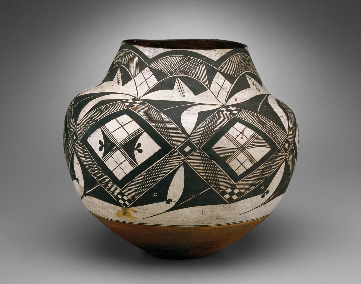 Olla, Haaku, Acoma Pueblo (cerâmica) de American School