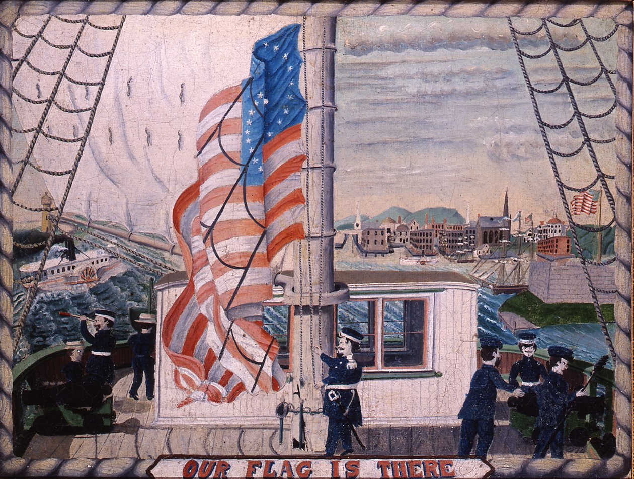 Nossa bandeira está lá: Fort McHenry, Baltimore, 1850-1900 de American School