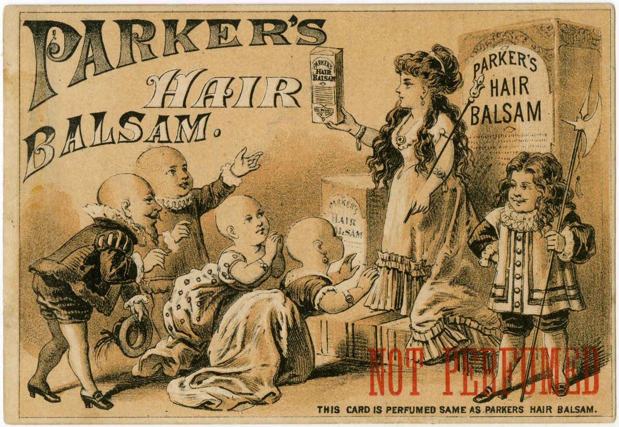Parkers Hair Balsam [cartão comercial] (cor litho [cartão comercial]) de American School