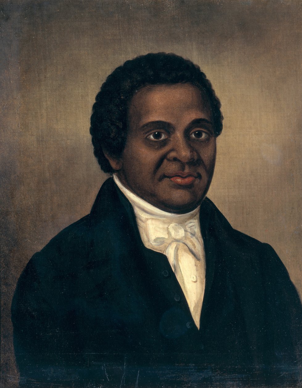 Peter Williams, c.1810 (óleo sobre tela) de American School