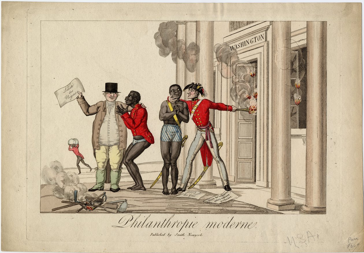 Filantropia moderna, c.1813 de American School