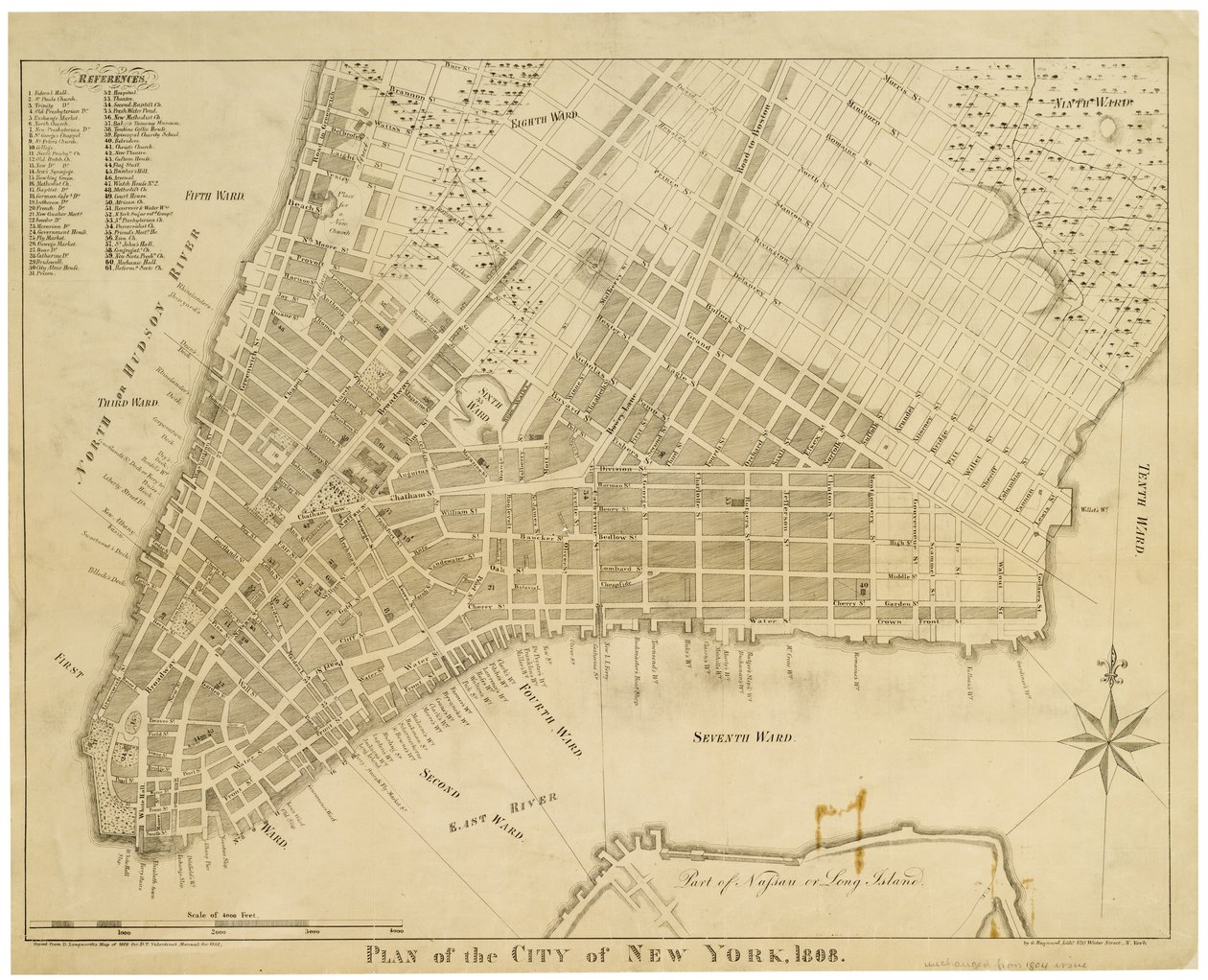 Plano da Cidade de Nova Iorque de American School