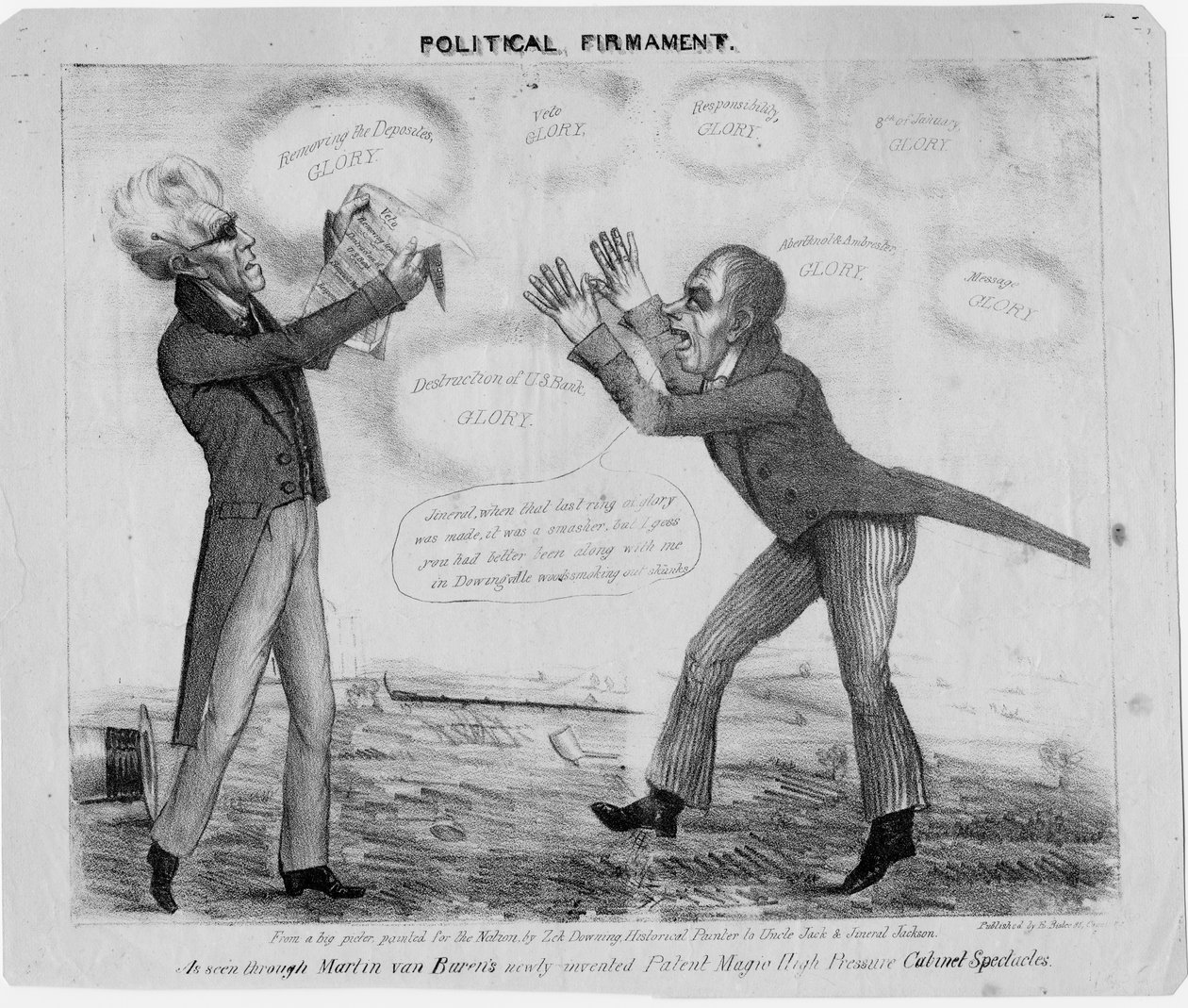 Firmamento político, c.1835 de American School