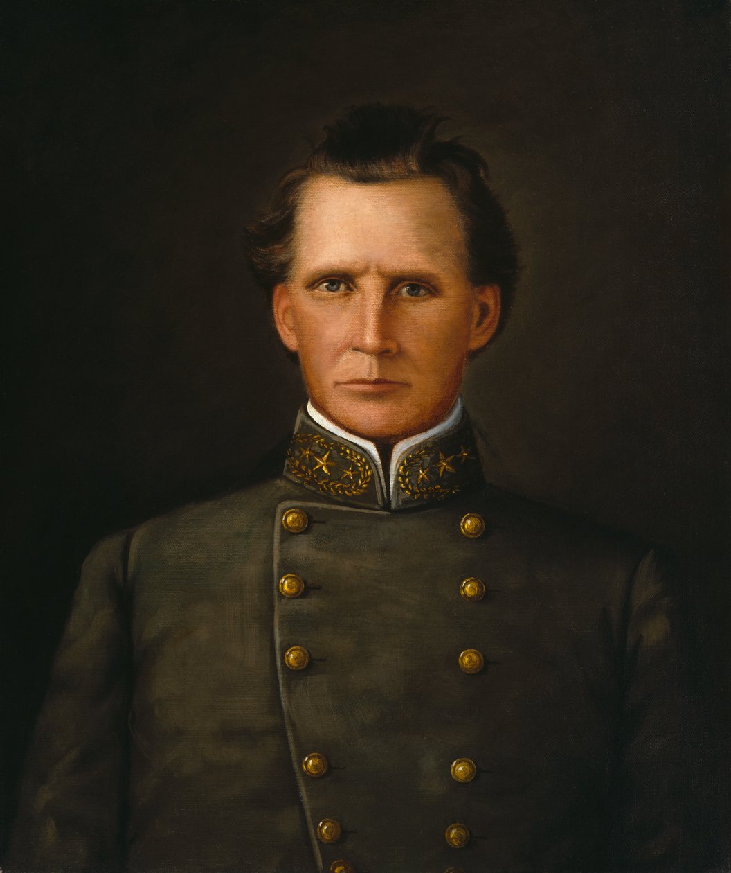 Retrato do general de brigada Joseph Lewis Hogg, c.1860 de American School