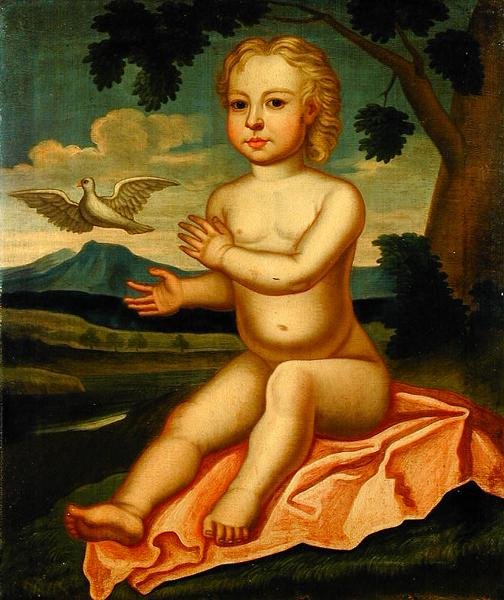 Retrato de Martha "Patty" Pintard (1769-1837) (óleo sobre linho) de American School