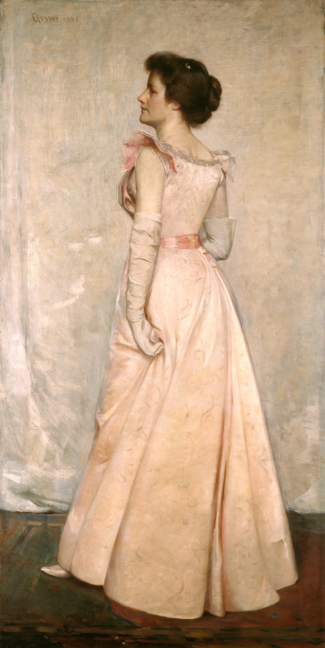 Retrato da Sra. Oliver Dennett Grover de American School