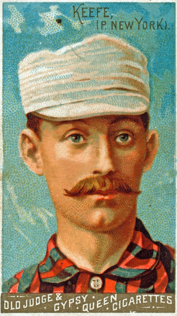 Retrato de Tim Keefe, 1887 de American School
