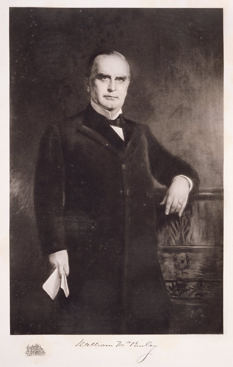 Retrato de William McKinley de American School