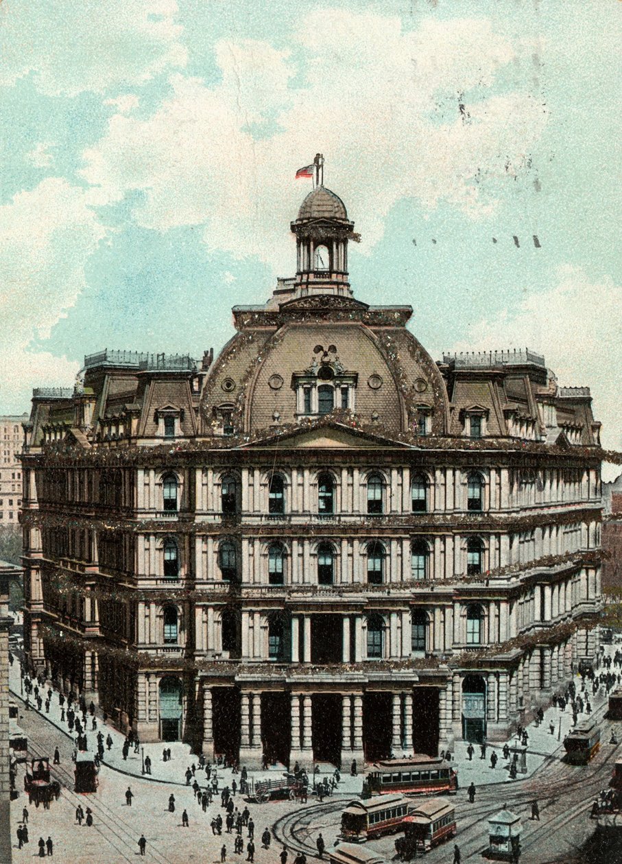 Correios, Nova York, c.1900-09 de American School