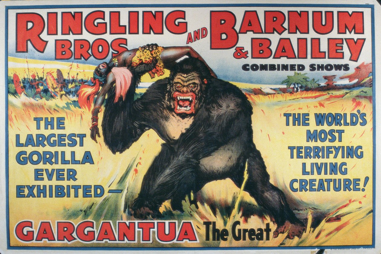 Cartaz publicitário Gargantua the Great nos 