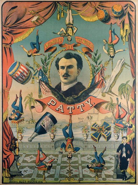 Cartaz publicitário Patty 