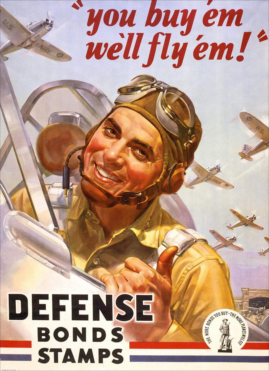 Cartaz para empréstimo de guerra "You buy