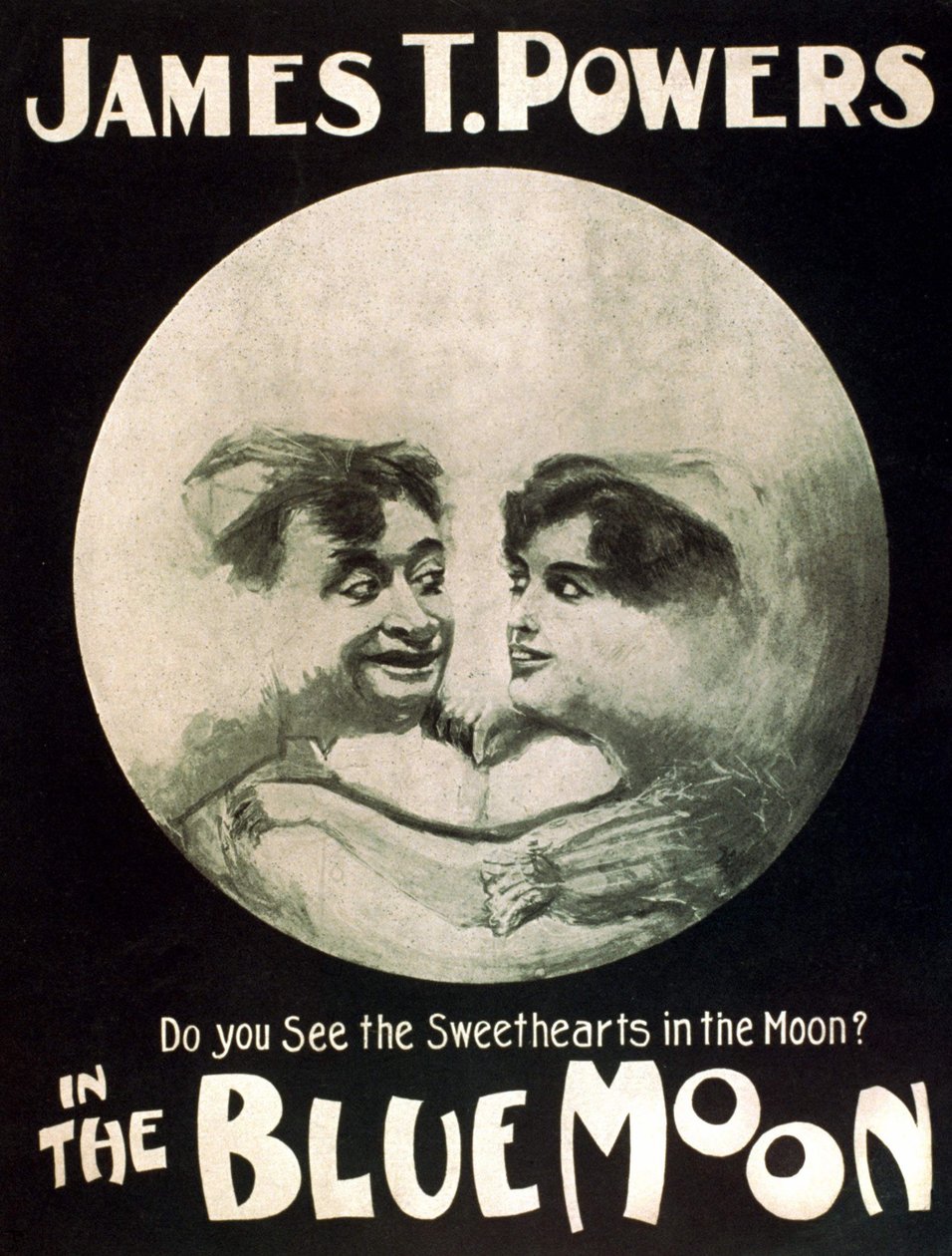 Cartaz do espetáculo teatral nos Estados Unidos. de American School