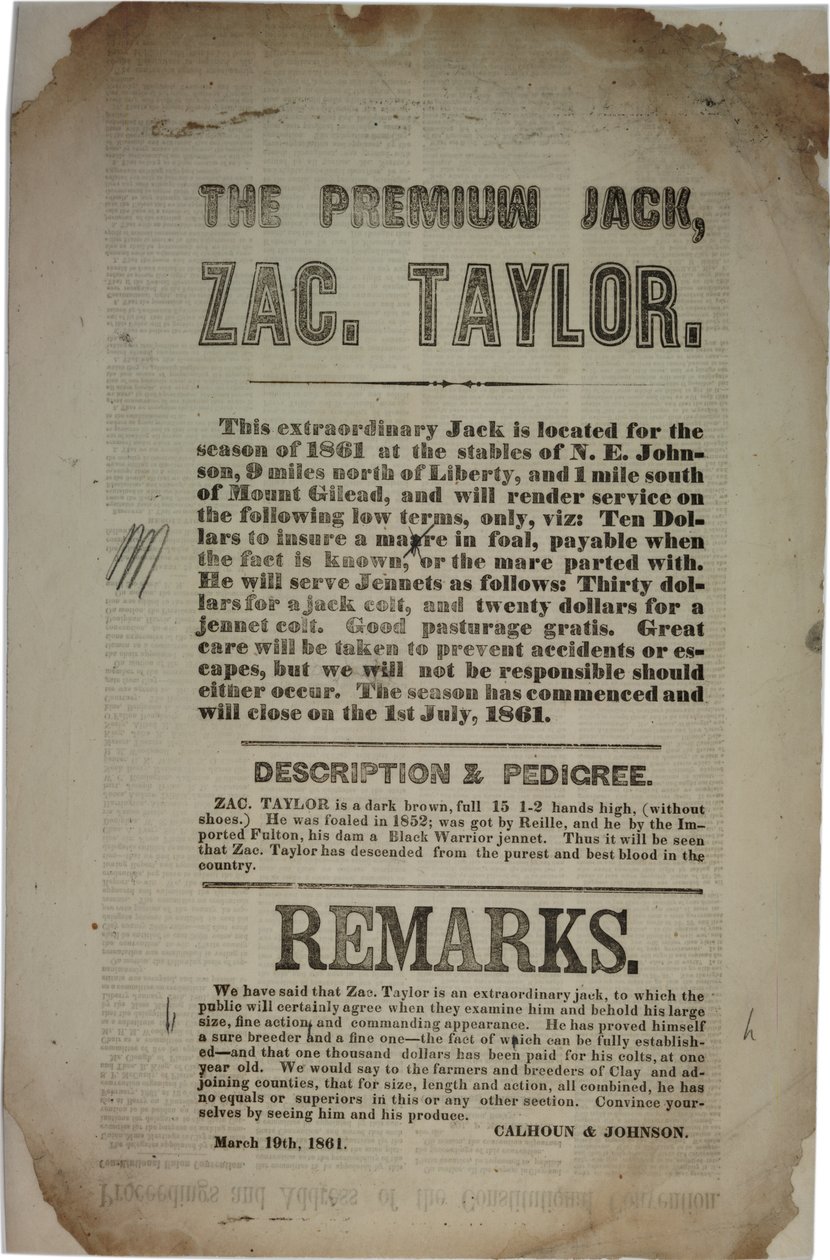 Processos e endereço da Convenção Constitucional, c.19 de março de 1861 de American School