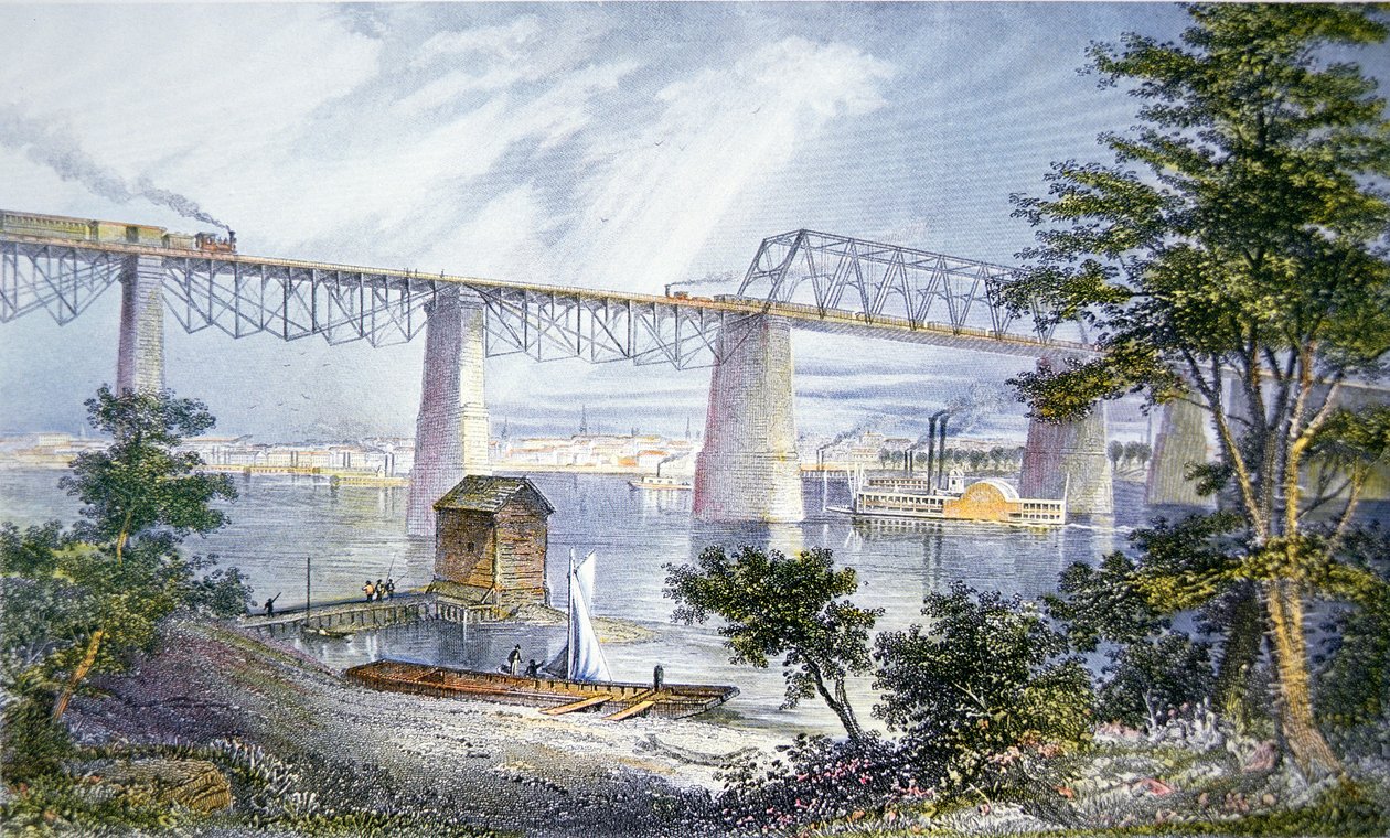 Pontes Ferroviárias em Louisville, Kentucky de American School