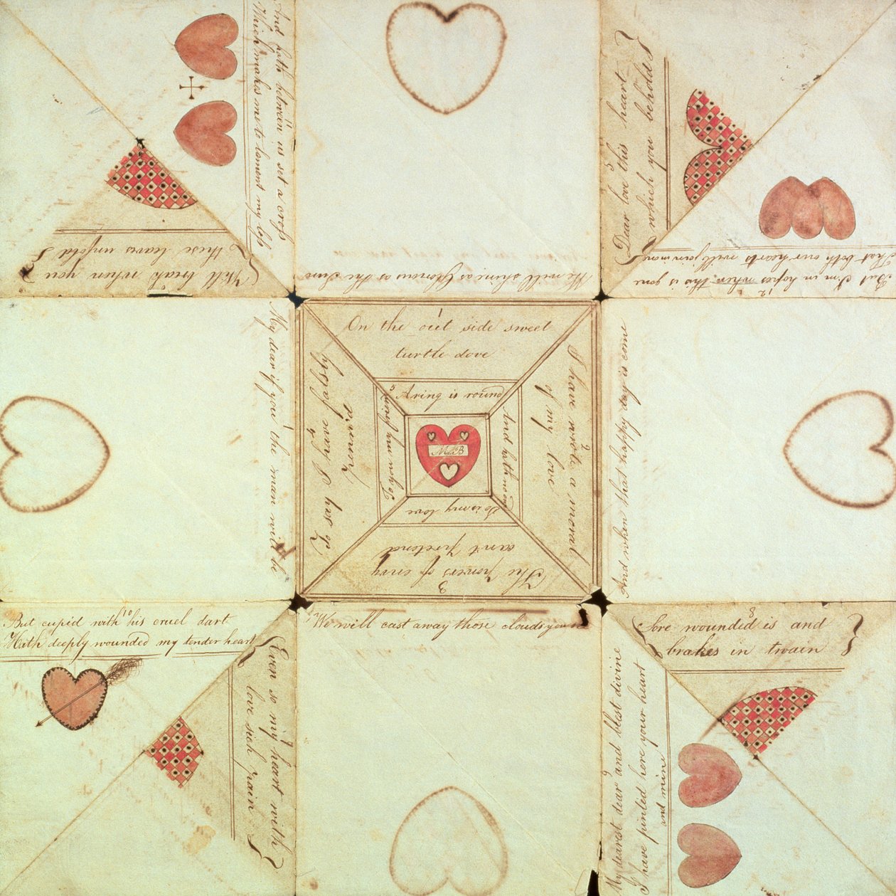 Importa c.1760 Valentine de American School