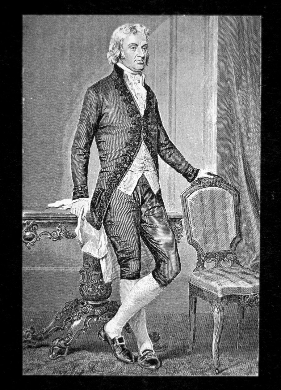 Robert Livingston (1746-1813) (gravura) de American School